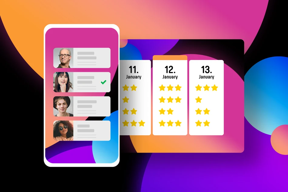 Online Priorisieren: Terminfindungen und Umfragen mit Sternbewertung