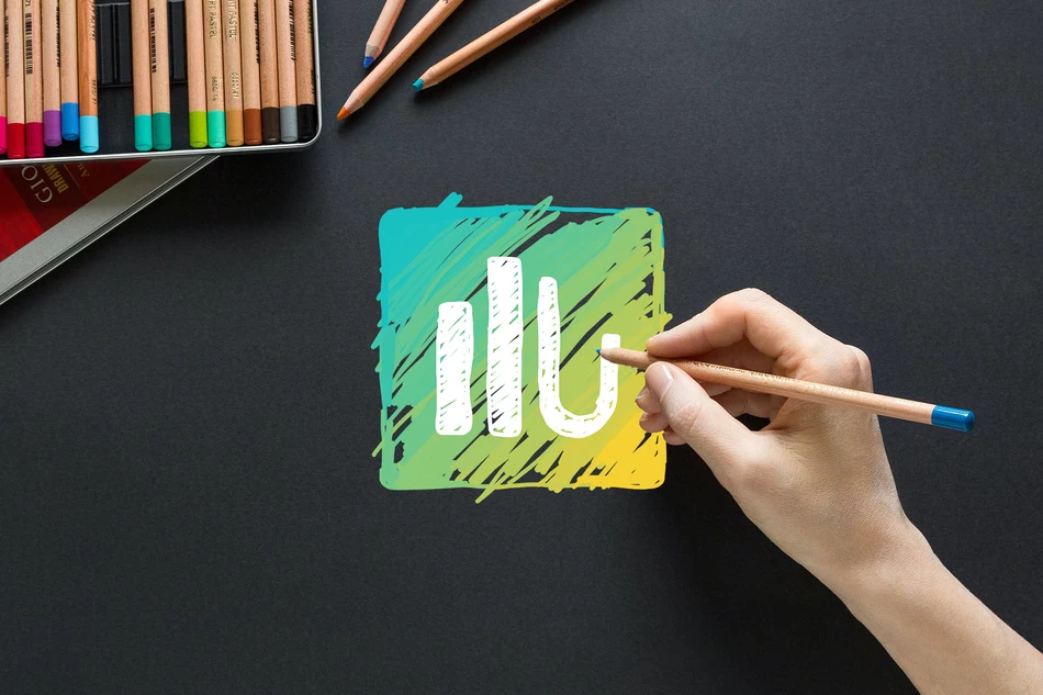 Umfrage mit Freihandskizzen und Unterschriften