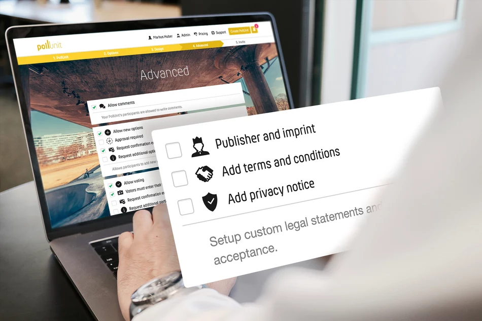 Opt-in, double opt-in, privacy policies, terms and conditions