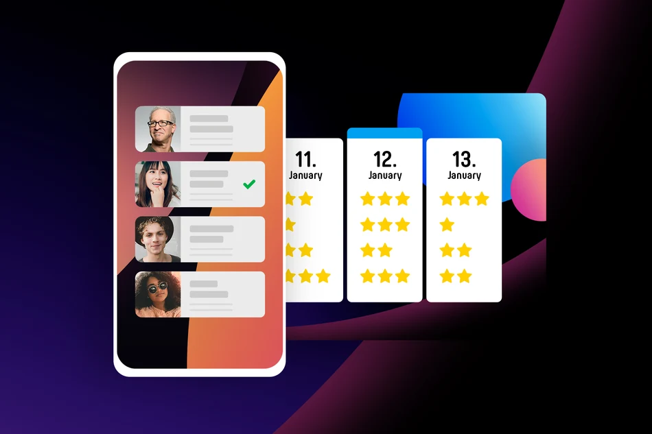 Online mit Smartphone, Desktop oder Tablet Abstimmen und Umfragen erstellen