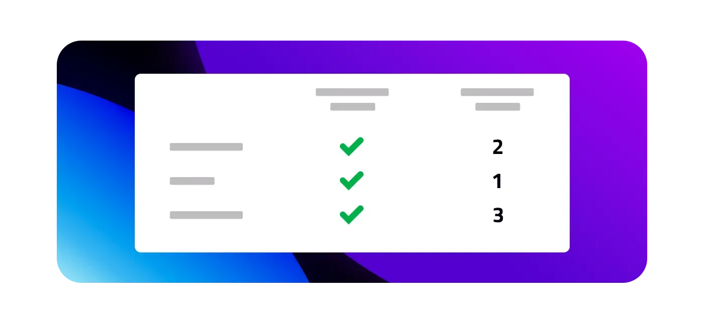 Easy registration and entry in lists