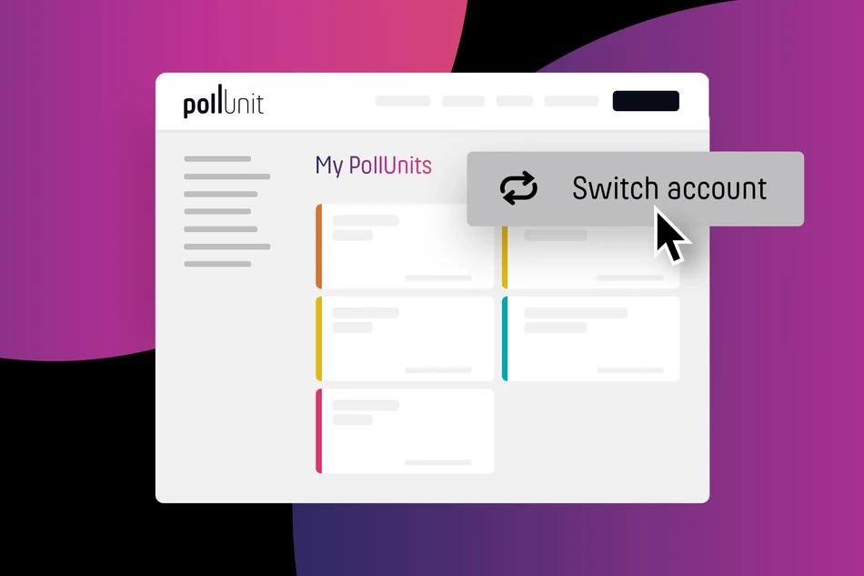 Collaborate in organizations and manage polls together