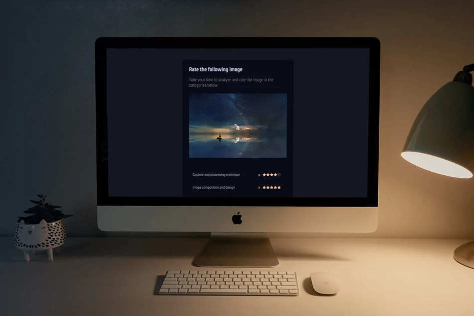 Fragen visuell stellen: Beschreibungen mit Bildern
