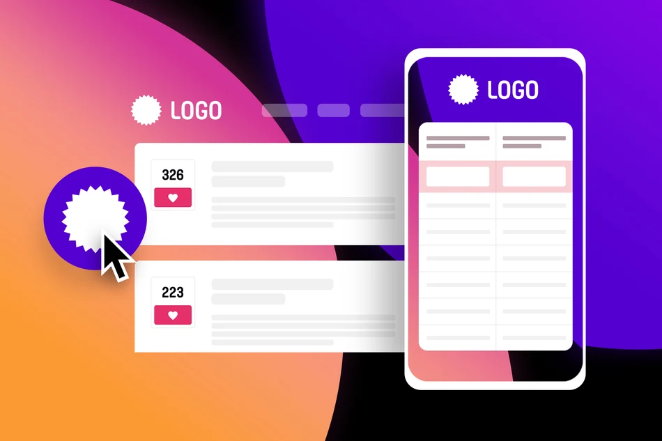 Online polls with your own logo