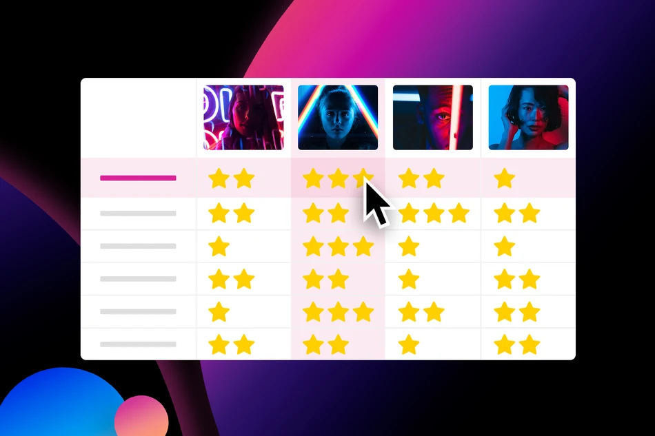 Rate pictures online