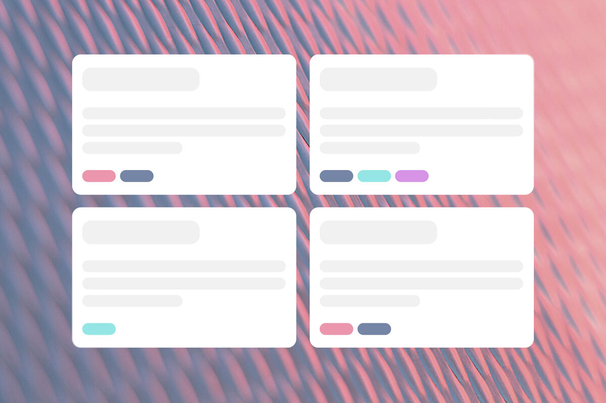 Tagging Feature Tagging and grouping content
