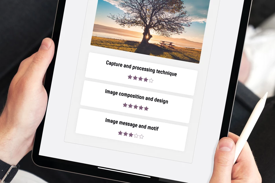 Photo contest with categories